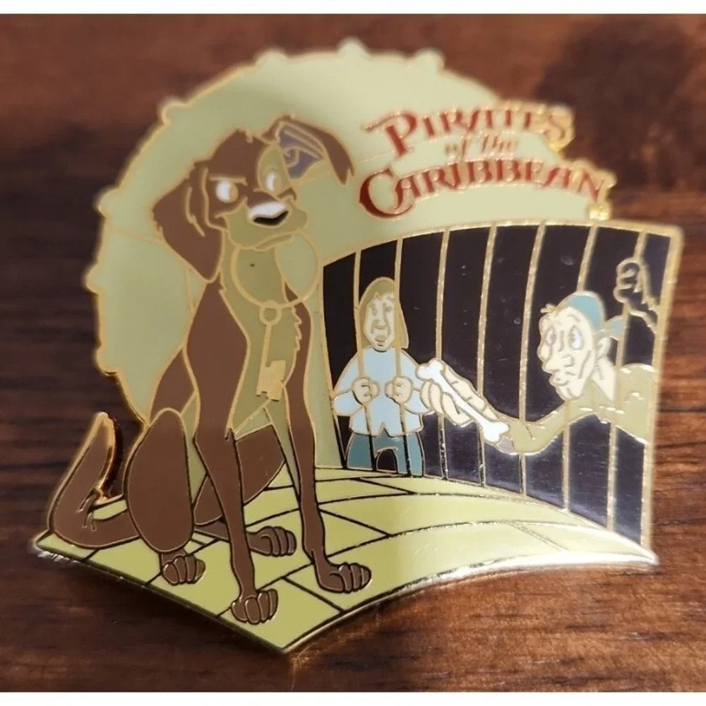 Disney Pin PIRATES CARIBBEAN JAIL DOG KEYS Artist Proof‎ 00030  AP